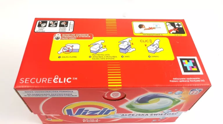 VIZIR ALL-IN-1 PODS KAPSUŁKI DO PRANIA, ALEPJSKA ŚWIEŻOŚĆ, 22 PRANIA