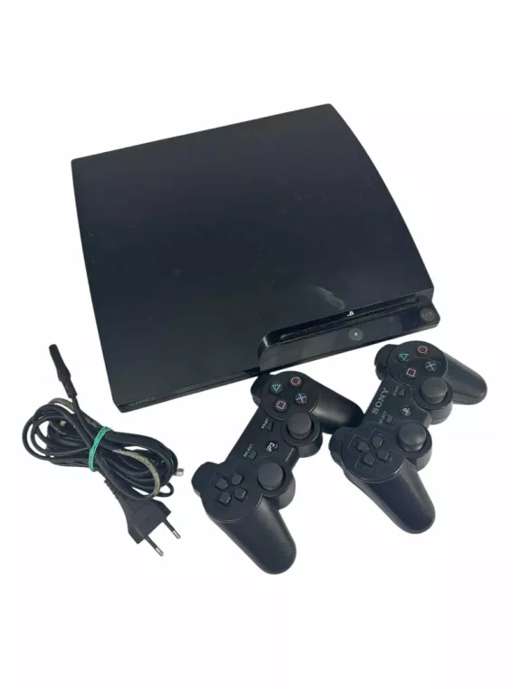 KONSOLA PS3 FAT CLASSIC 250GB + 2 PADY + 5 GIER