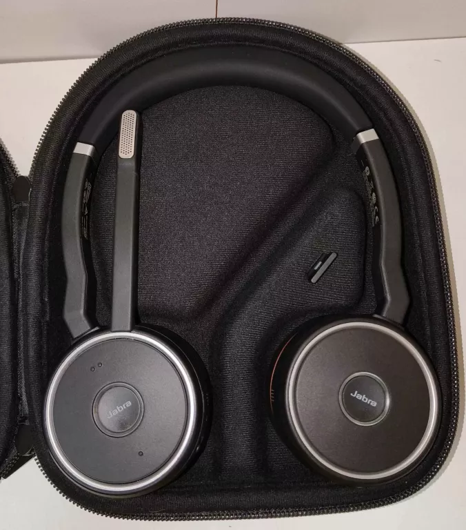 SŁUCHAWKI Z MIKROFONEM JABRA EVOLVE 75 FUTERAŁ KOMPLET IGŁA