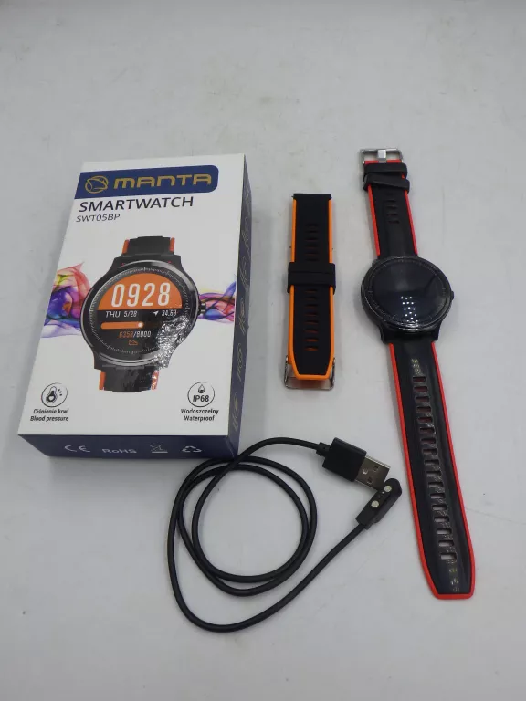 SMART WATCH MANTA SWT05BP