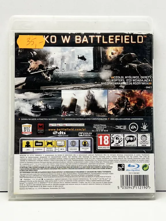 GRA PS3 BATTLEFIELD 4