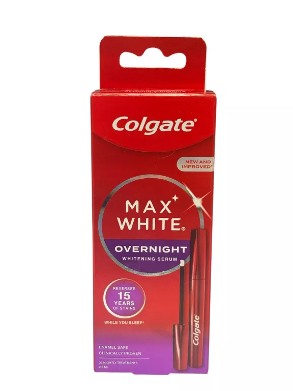 COLGATE MAX WHITE OVERNIGHT WHITENING SERUM 8718951594470
