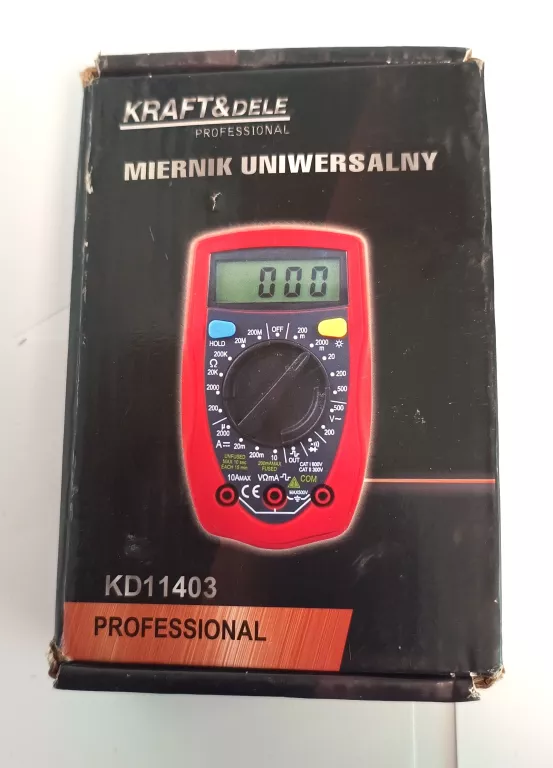 MIERNIK NAPIĘCIA KRAFT&DELE DT33D