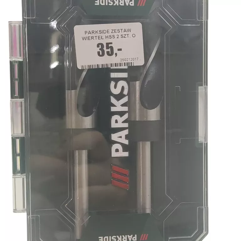 PARKSIDE ZESTAW WIERTEŁ HSS 2 SZT. O 26/28 MM STAL WĘGLOWA 4052916189726