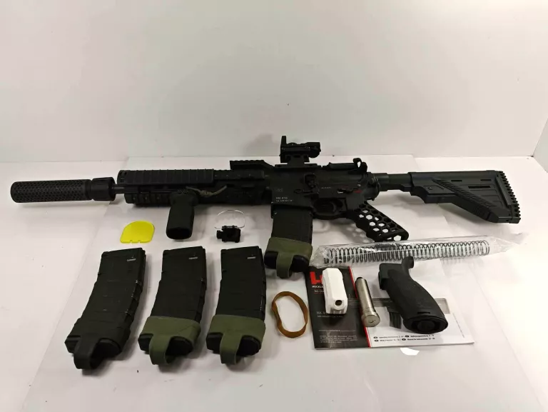 REPLIKA KARABINEK ASG H&K HECKLER&KOCH HK416 A5 6 MM CZARNA GAZOWA
