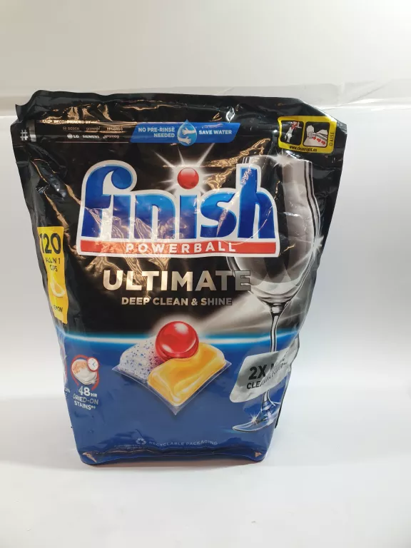FINISH KAPSUŁKI ULTIMATE ALL-IN-1 120 LEMON