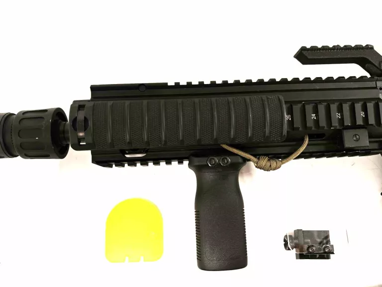 REPLIKA KARABINEK ASG H&K HECKLER&KOCH HK416 A5 6 MM CZARNA GAZOWA