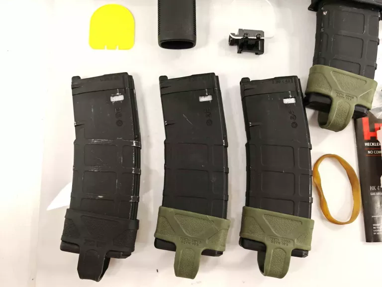 REPLIKA KARABINEK ASG H&K HECKLER&KOCH HK416 A5 6 MM CZARNA GAZOWA