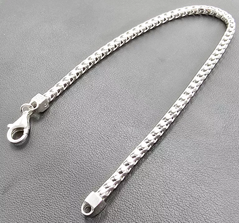 SREBRNA BRANSOLETKA 925 KŁOS 10,1G 21CM