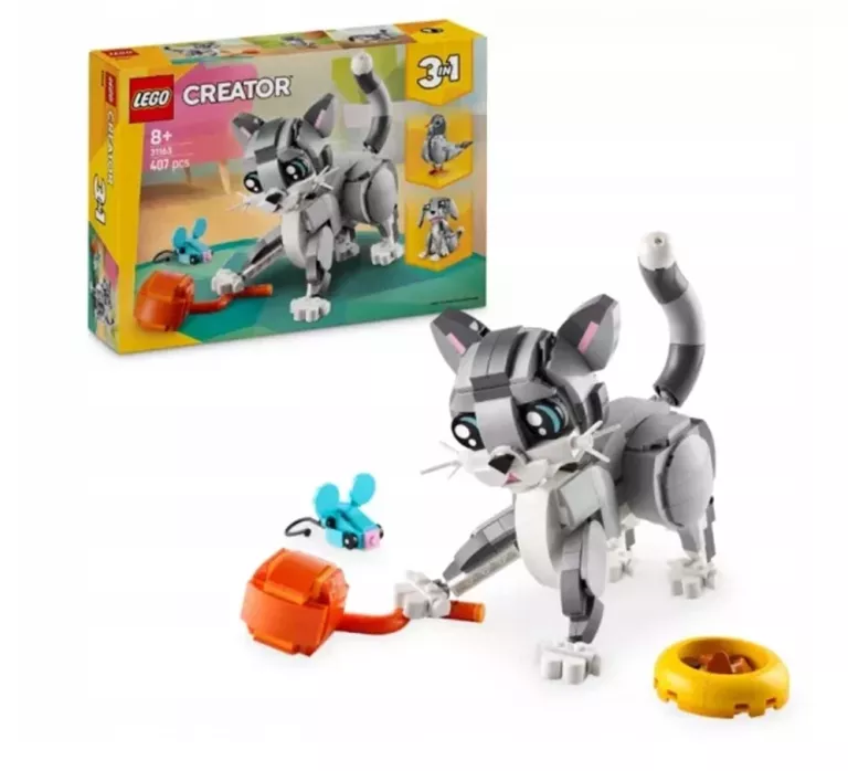 LEGO CREATOR 3 W 1 PSOTNY KOT 31163 5702017822389