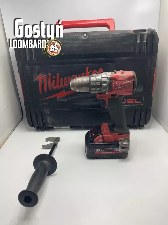 WKRĘTARKA MILWAUKEE M18 FPD2 AKU. 8.0 AH WALIZKA