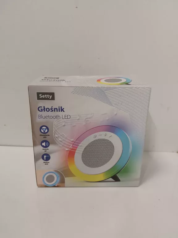 SETTY GŁOŚNIK BLUETOOTH LED