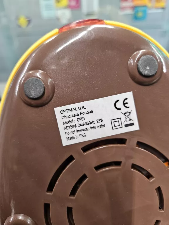 GARNEK ELEKTRYCZNY DO TOPIENIA CZEKOLADY