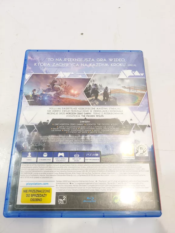 HORIZON ZERO DAWN PS4