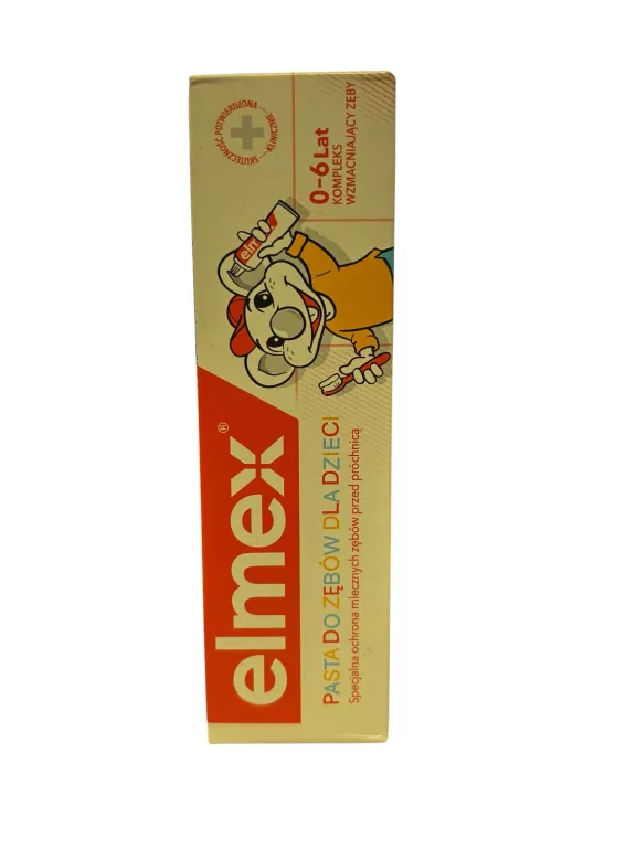 ELMEX PASTA DLA DZIECI 0-6 LAT 50ML