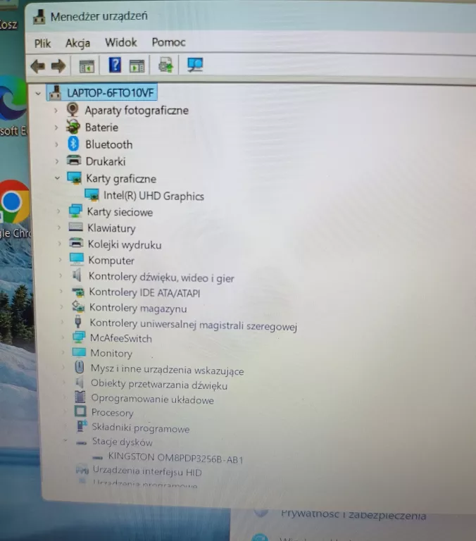 LAPTOP ASUS X515F I3-10110U 256GB SSD 8GB DDR4 KARTON