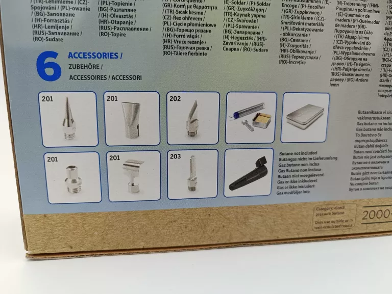 LUTOWNICA GAZOWA PALNIK VERSATIP DREMEL