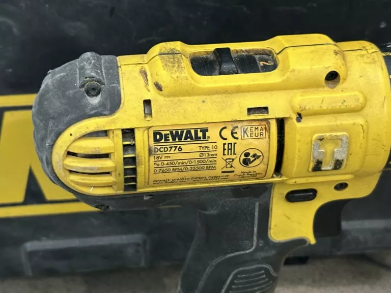 WKRĘTARKA DEWALT DCD776 WALIZKA