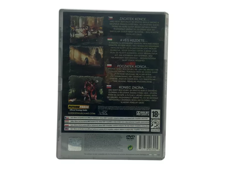 GRA PS2 GOD OF WAR 2
