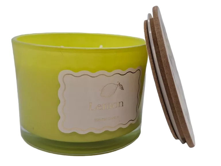 ŚWIECZKA LEMON SCENTED CABDLE 80-769