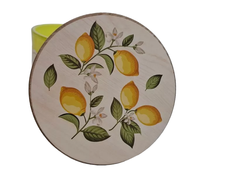 ŚWIECZKA LEMON SCENTED CABDLE 80-769