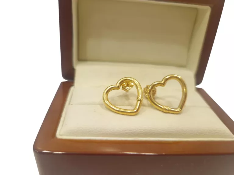 zlote-kolczyki-serduszka-750-tous-jana-pawla-ii-32-klodzko-for-cash