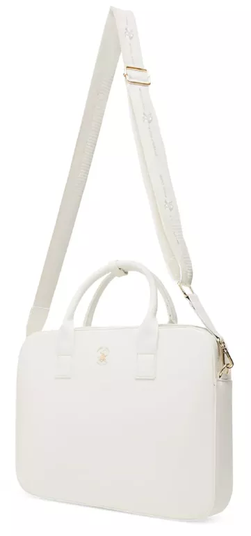 TORBA NA LAPTOPA BEVERLY HILLS POLO CLUB BIAŁA