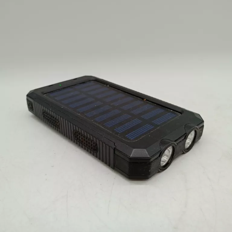 POWERBANK SOLARNY Z LATARKĄ 20000MAH