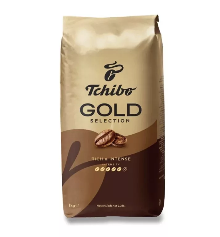 KAWA ZIARNISTA TCHIBO GOLD SELECTION CREMA 1000 G