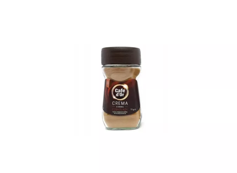 KAWA ROZPUSZCZALNA CAFE D'OR CREMA 75 G CZEKOLADOWA