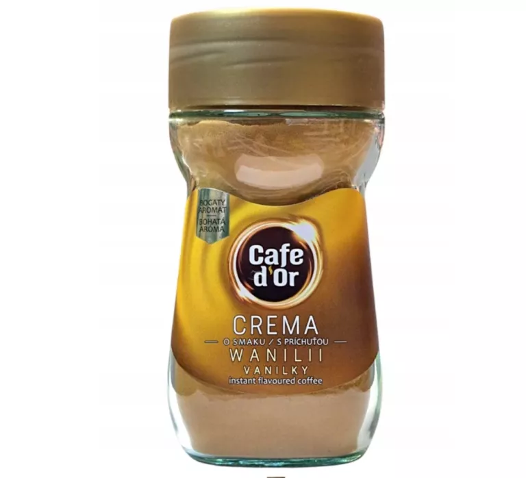 KAWA ROZPUSZCZALNA CAFE D'OR CREMA 75 G WANILIA