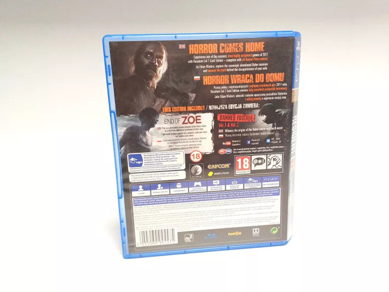 GRA PS4 RESIDENT EVIL 7 BIOHAZARD