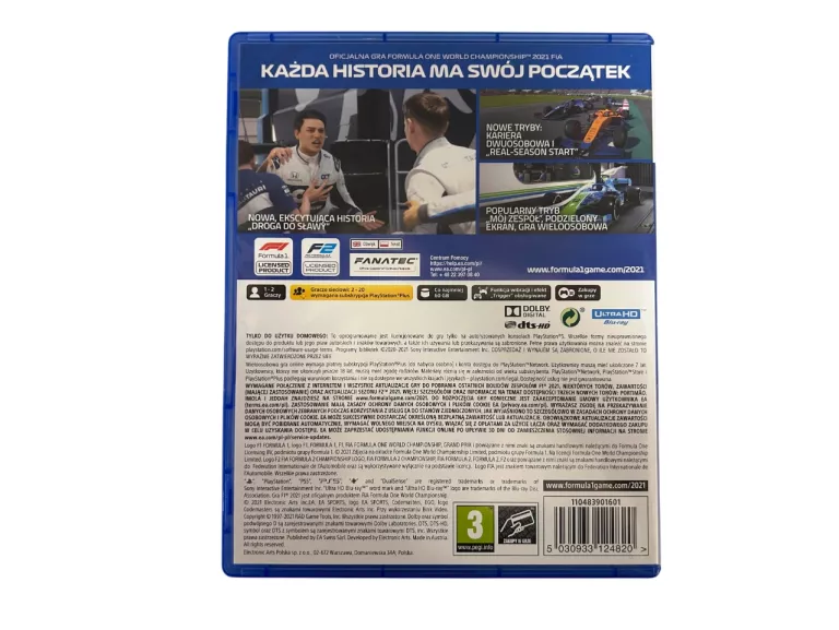 F1 2021 SONY PLAYSTATION 5 (PS5)