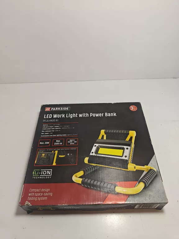 LAMPA WARSZTATOWA PARKSIDE PFLA 4400 B1 POLECAM!