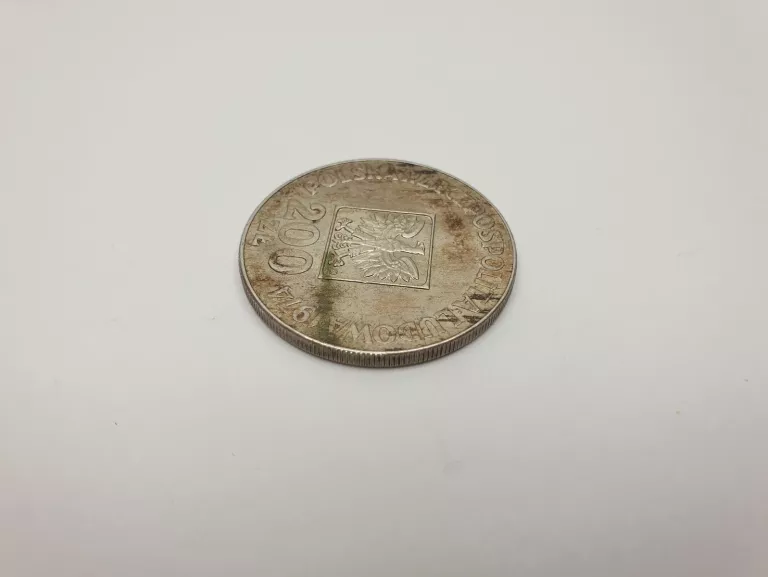 MONETA 200ZŁ XXX LAT PRL 1974R.