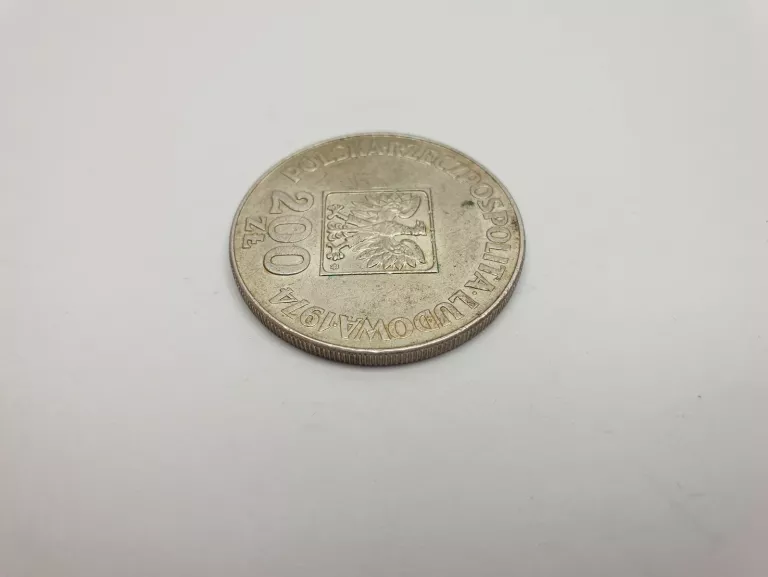 MONETA 200ZŁ XXX LAT PRL 1974R.