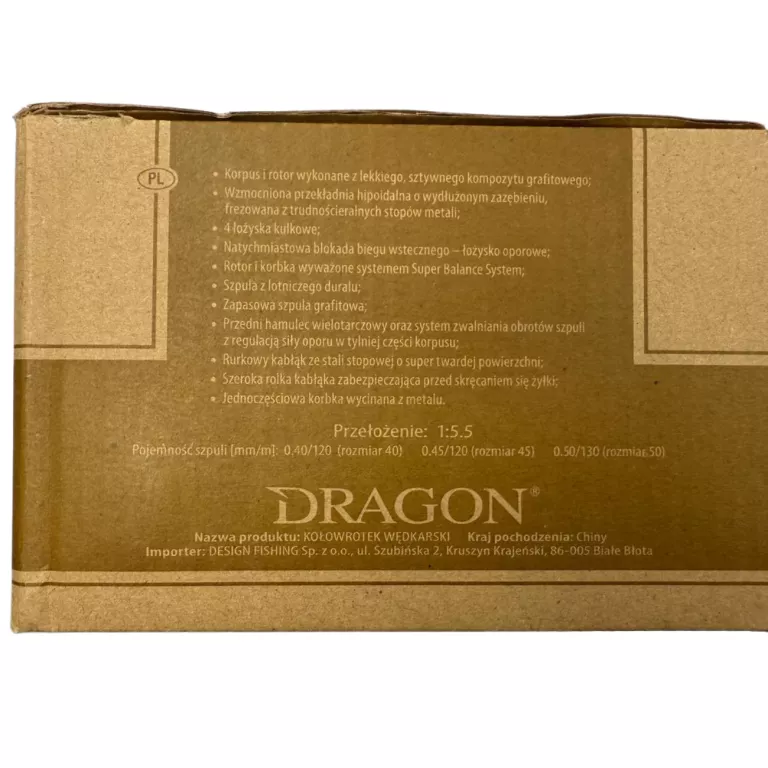 KOŁOWROTEK DRAGON MEGA BAITS ELITE FR 540I KOMPLET