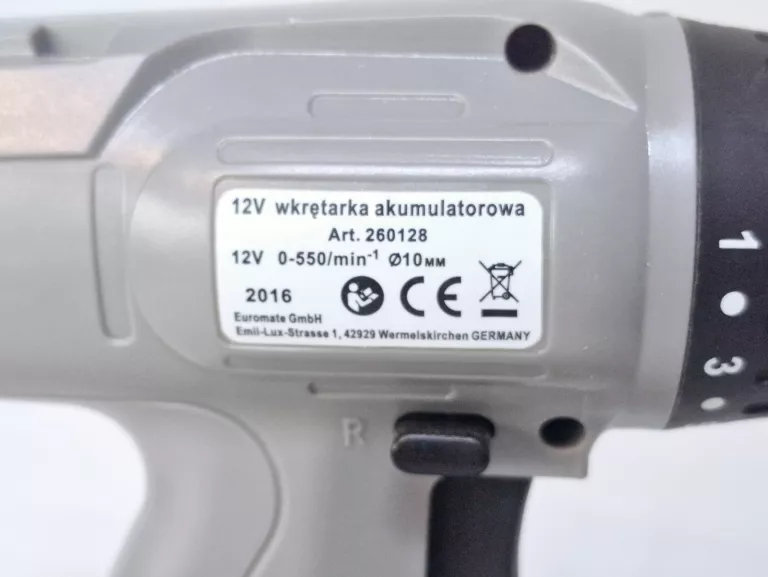 WKRĘTARKA AMS JOZ-XG01A-120 12V KOMPLET