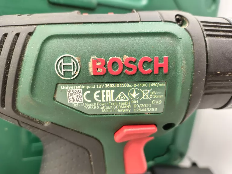 BOSCH HOME AND GARDEN WKRĘTARKA AKUMULATOROWA BOSCH EASYDRILL 18V