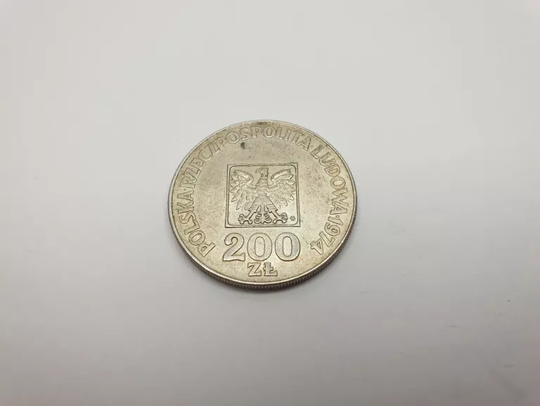 MONETA 200ZŁ XXX LAT PRL 1974R.
