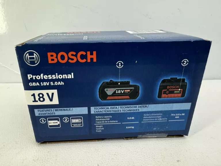 AKUMULATOR BOSCH GBA 18V 5,0AH