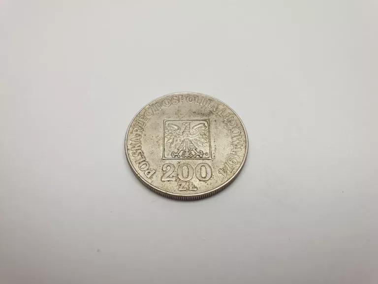 MONETA 200ZŁ XXX LAT PRL 1974R.