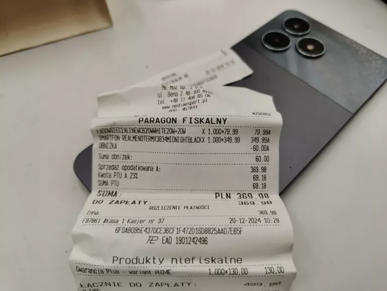 TELEFON REALME NOTE 50 3/64GB PUD