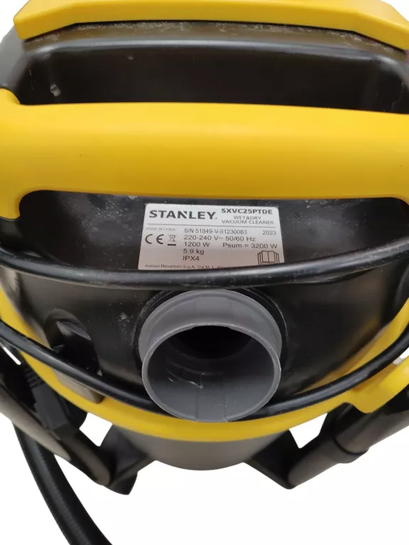 ODKURZACZ PRZEMYSŁOWY STANLEY SXVC25PTDE