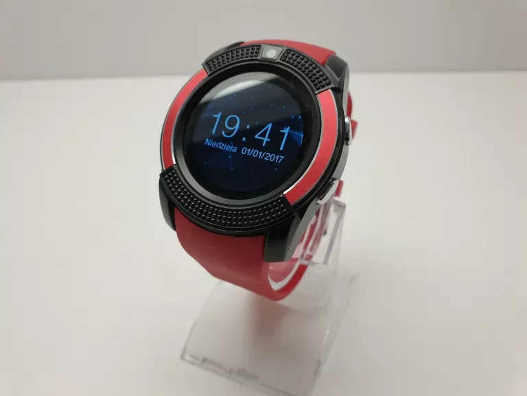 SMARTWATCH HYKKER CHRONO 3 CZERWONY