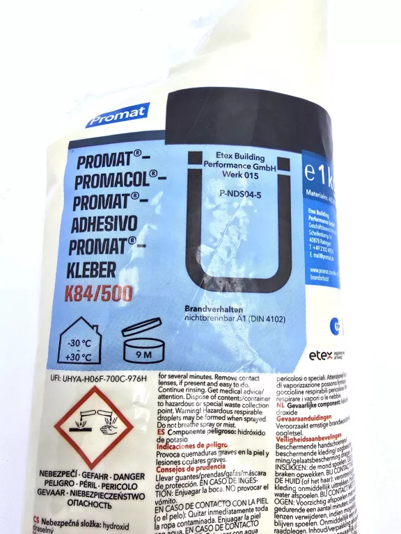 KLEJ DO PLYT PROMAT K84/500