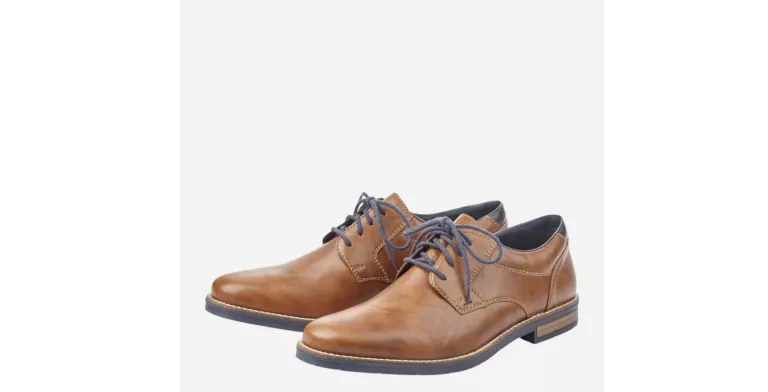BUTY DERBY MĘSKIE SKÓRZANE RIEKER 44