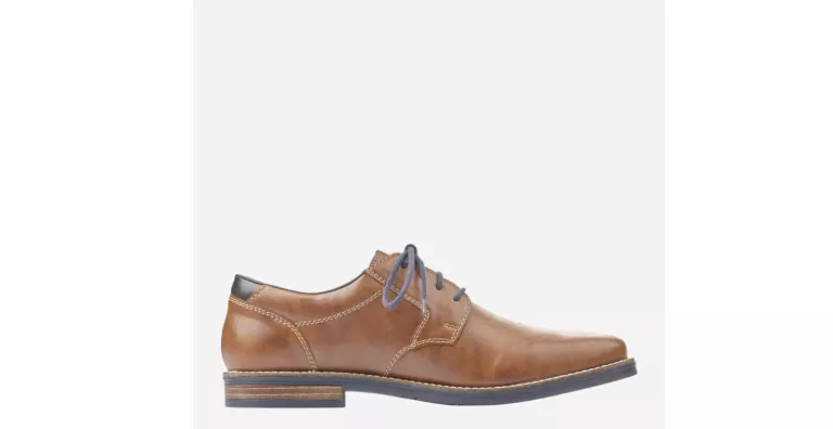 BUTY DERBY MĘSKIE SKÓRZANE RIEKER 44