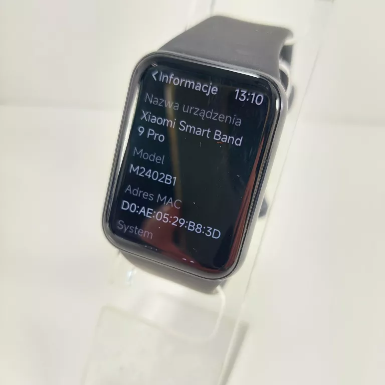 ZEGAREK SMARTWATCH XIAOMI SMART BAND 9 PRO GWARANCJA