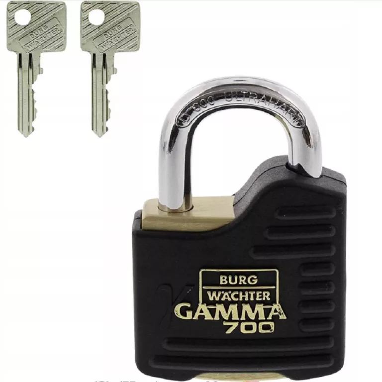 BURG WÄCHTER GAMMA 700 55 KŁÓDKA JARZMOWA NA KLUCZ Z WKŁADKĄ
